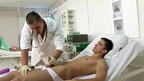 Awesome Doctor Shoves A Metal Kernel In A Hard Dick